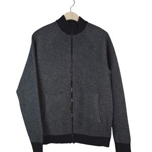 FLX Men's Gray Heather Fleece Active/Outdoor Full Zip With Pockets Hoodie‎ M